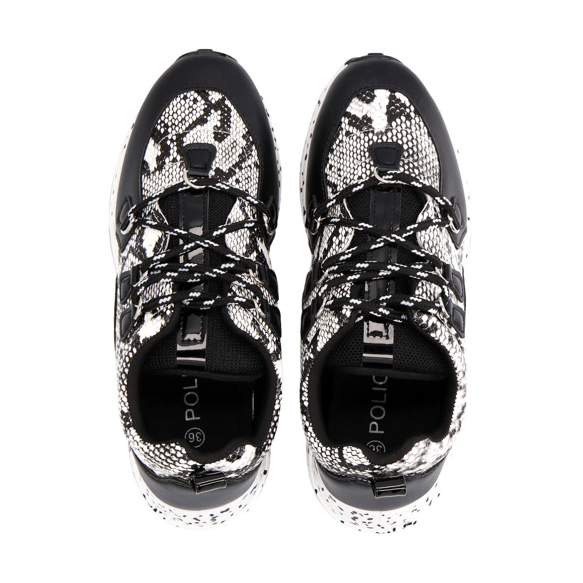 Zapatilla Urbana Mujer Negro Rock 37 Police