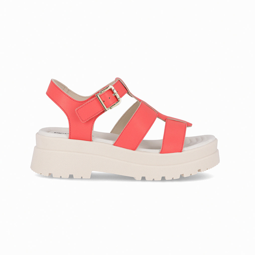 Sandalia Mujer Naranja Cláudia Piccadilly