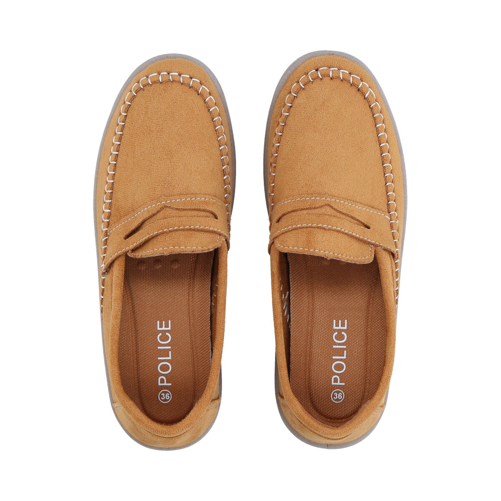 Mocasín Mujer Camel Sole Police