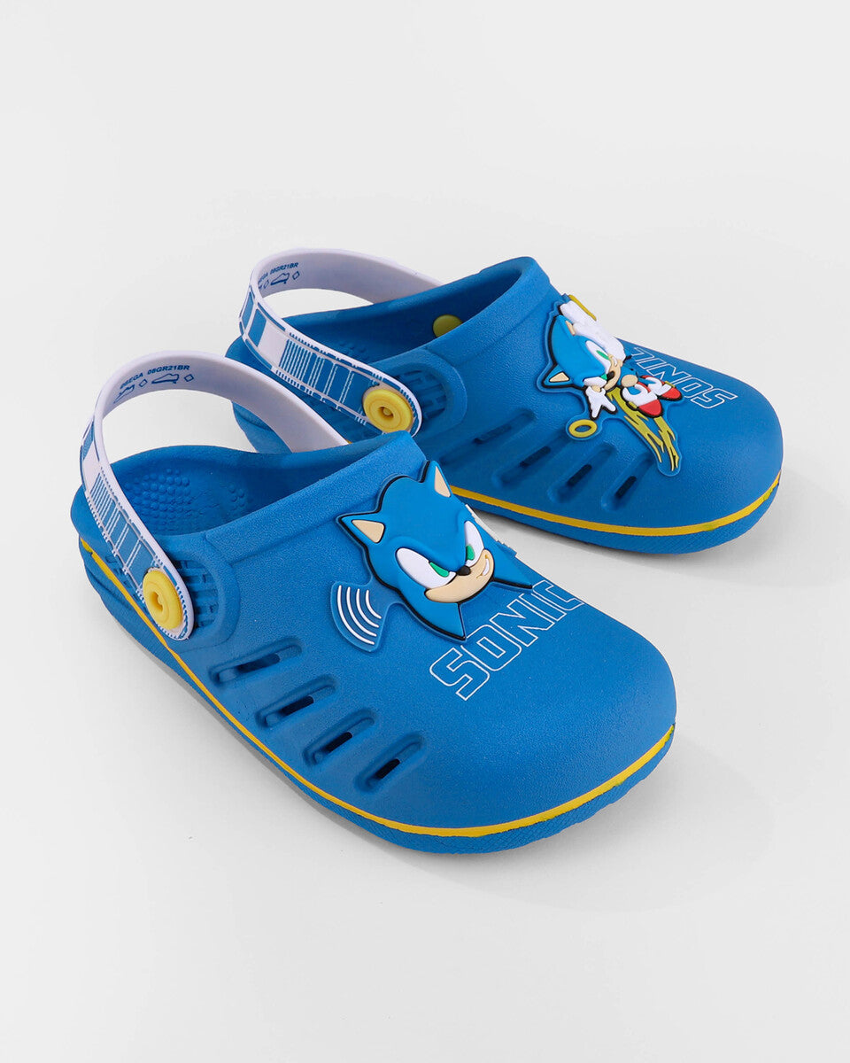 Sandalia Infantil Azul/Blanco Sonic Speed Ipanema