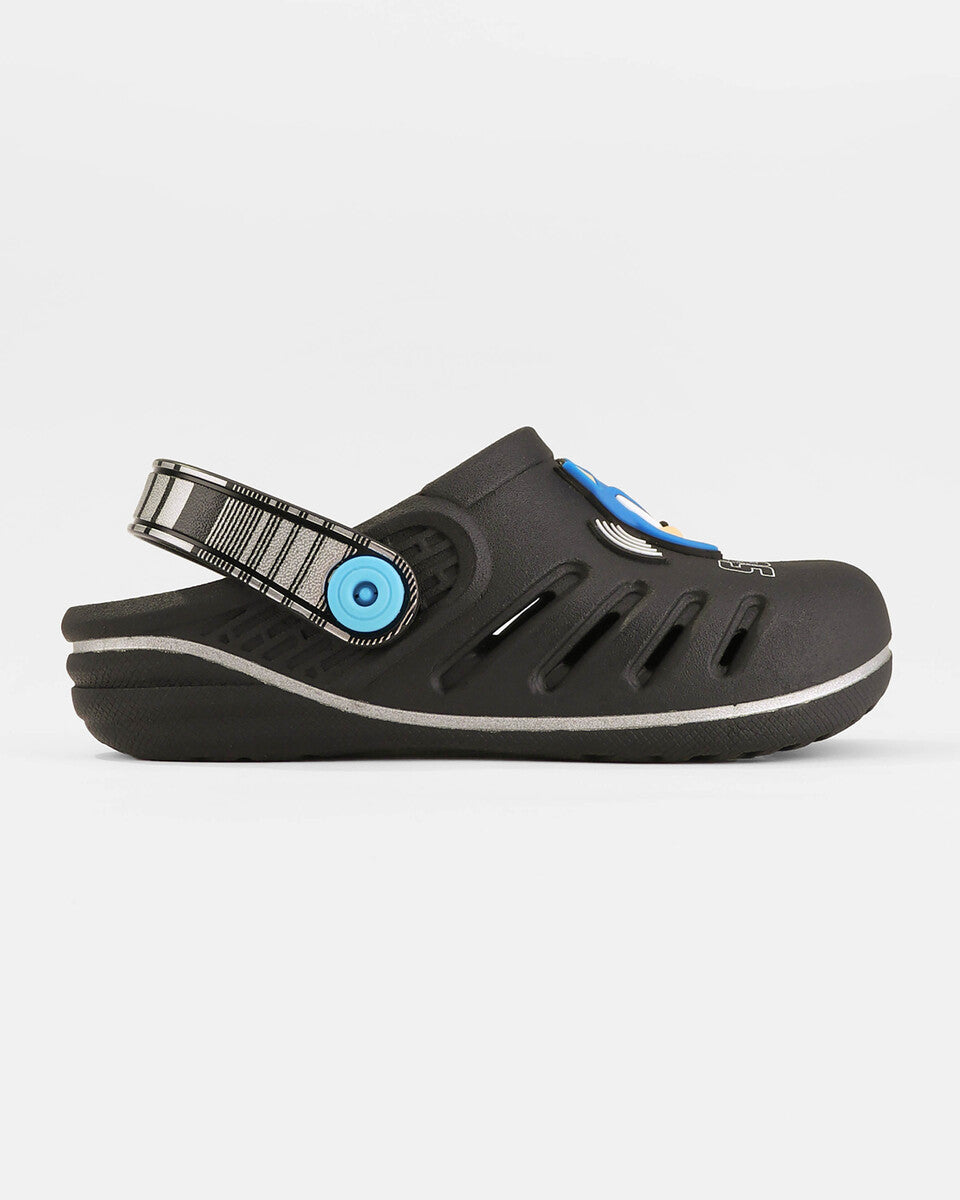Sandalia Infantil Negro/Azul Sonic Speed Ipanema