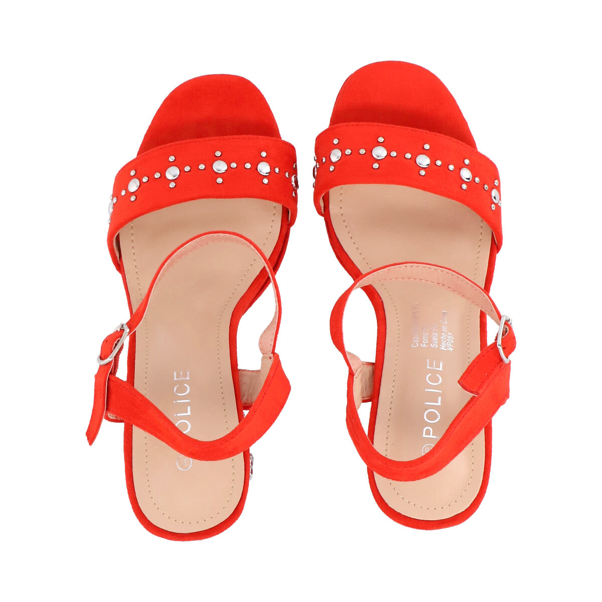 Sandalia Mik Rojo Police