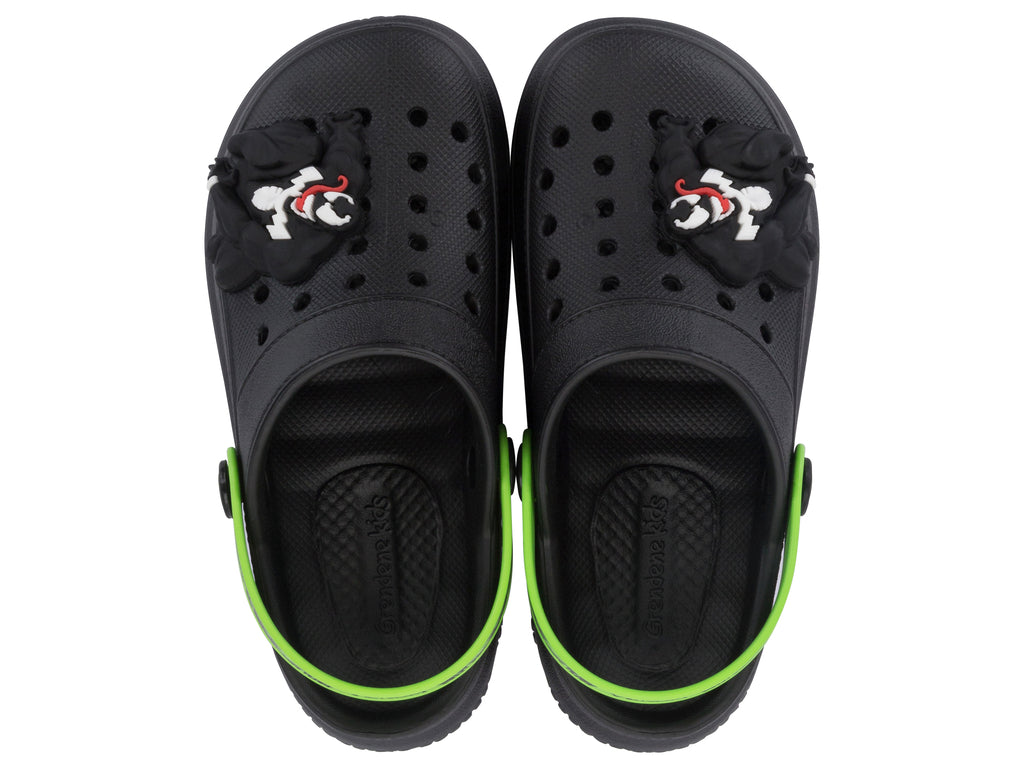 Sandalia Infantil Negro/Verde Marvel 157 Ipanema