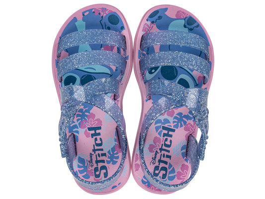 Sandalia Infantil Azul/Rosa Stich Sweet Ipanema