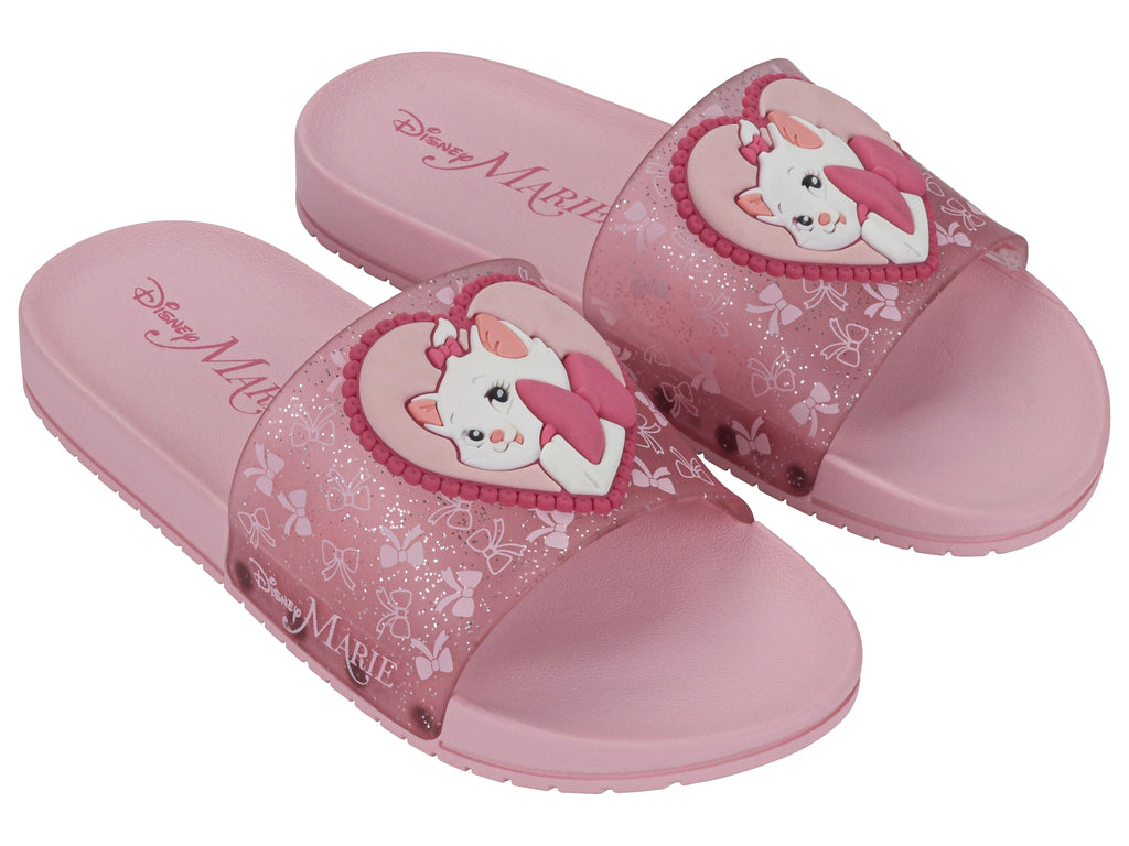 Sandalia Infantil Rosa Glitter Mania Plus Diney Ipanema