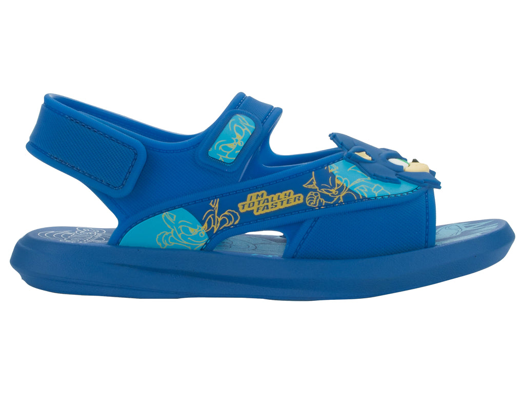 Sandalia Infantil Azul Sonic Rush Ipanema