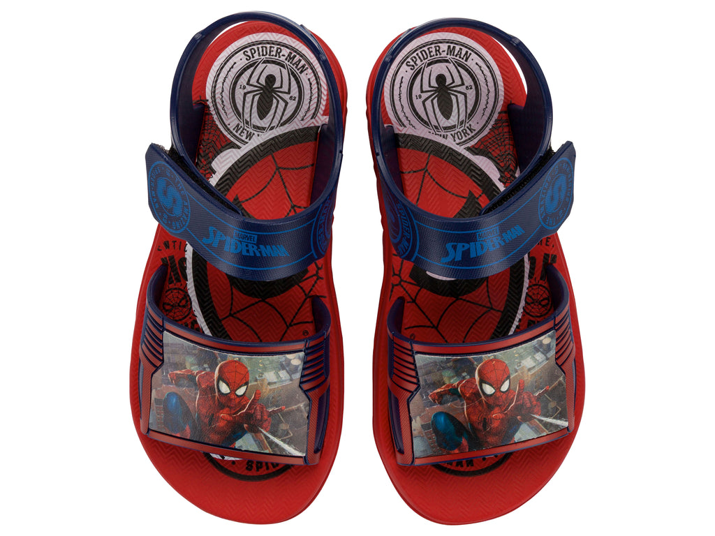Sandalia Infantil Rojo/Azul Marvel Team Ipanema