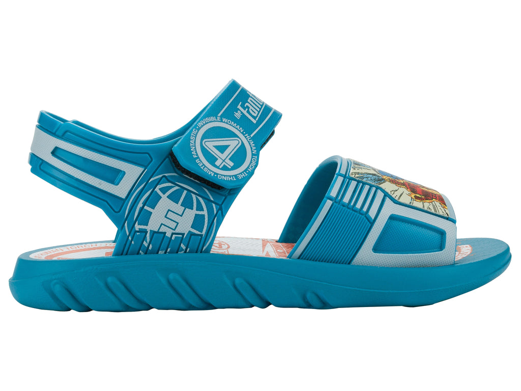Sandalia Infantil Azul 4 Fantasticos Ipanema