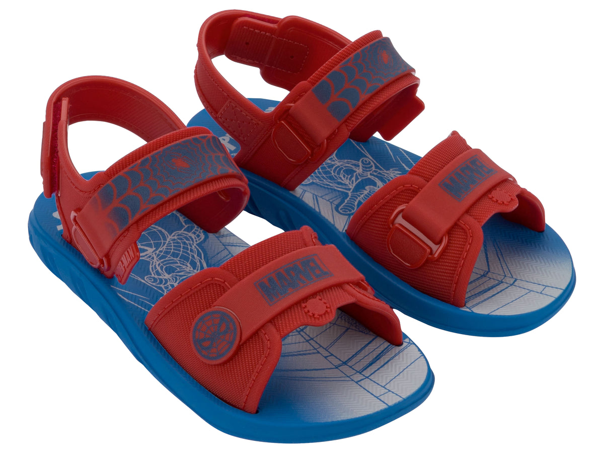 Sandalia Infantil Rojo Marvel Spiderman Ipanema