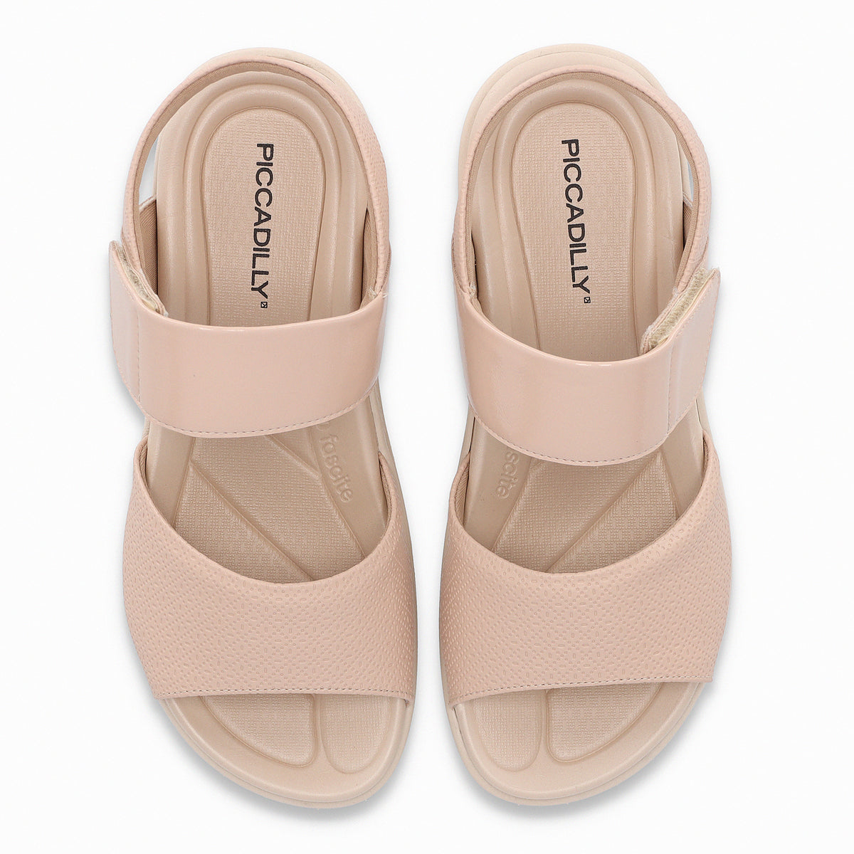 Sandalia Mujer Rosado Fascitis Anabela 15 Piccadilly