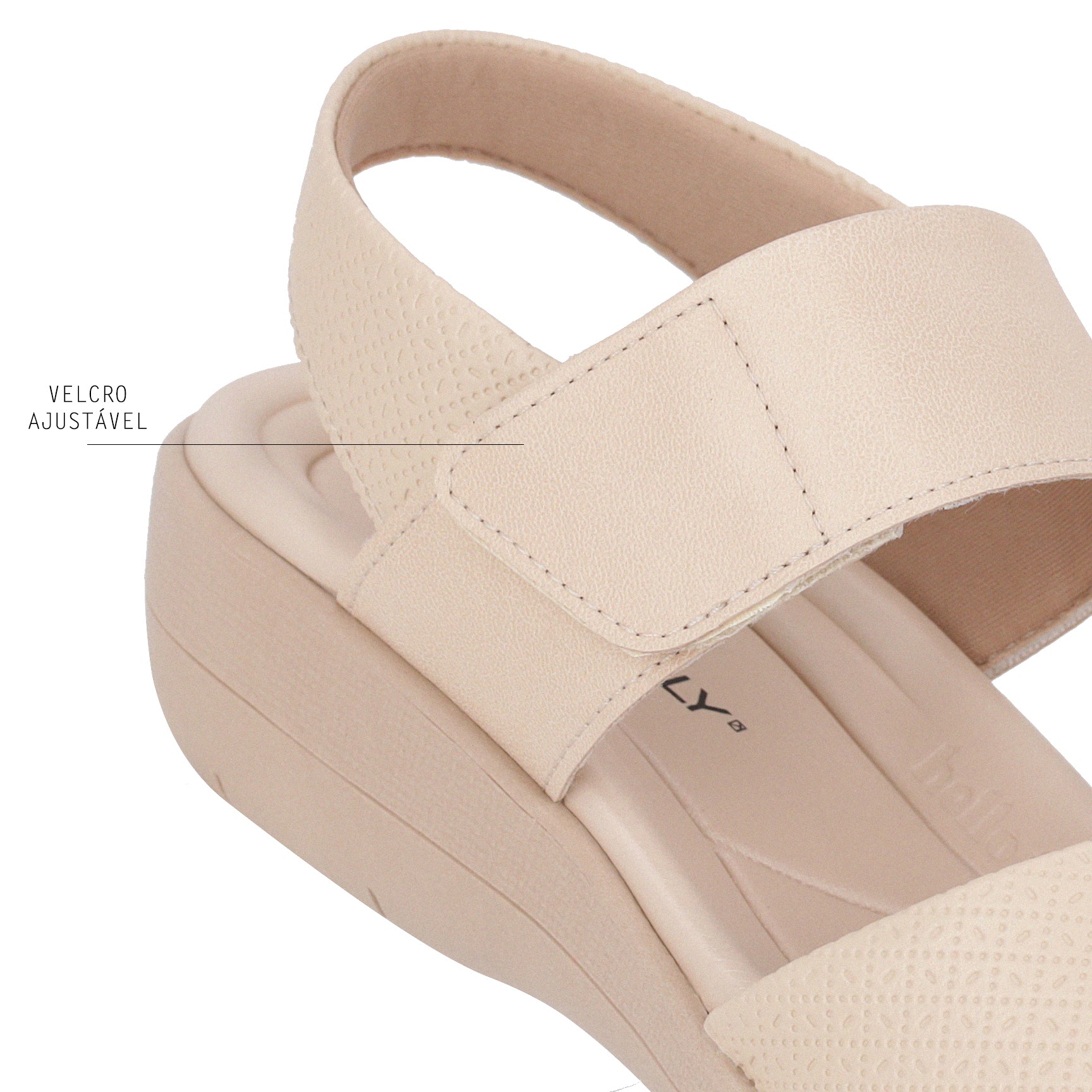 Sandalia Mujer Café Fascitis Anabela 320 Piccadilly