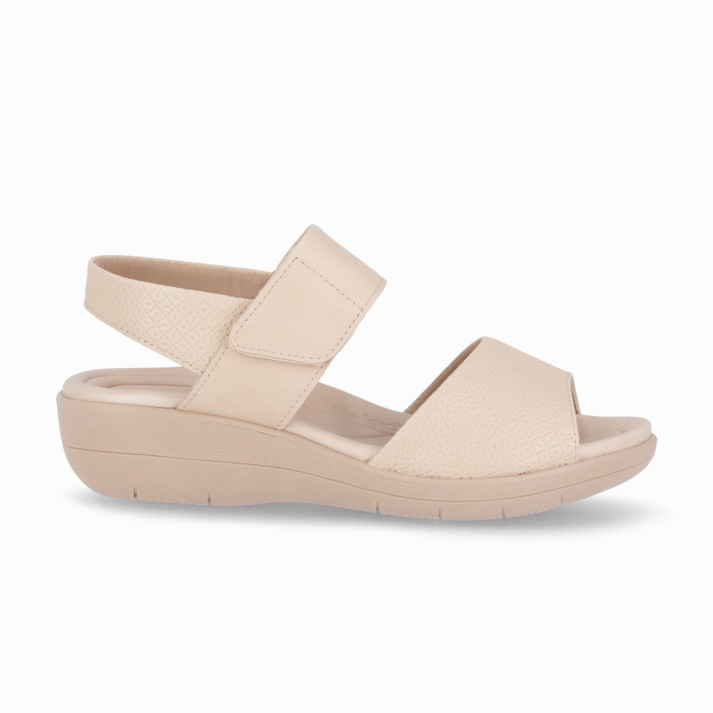 Sandalia Mujer Café Fascitis Anabela 320 Piccadilly