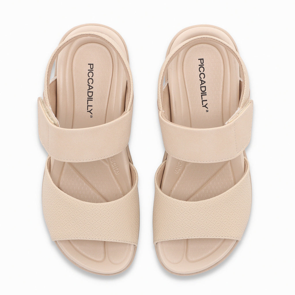 Sandalia Mujer Café Fascitis Anabela 320 Piccadilly