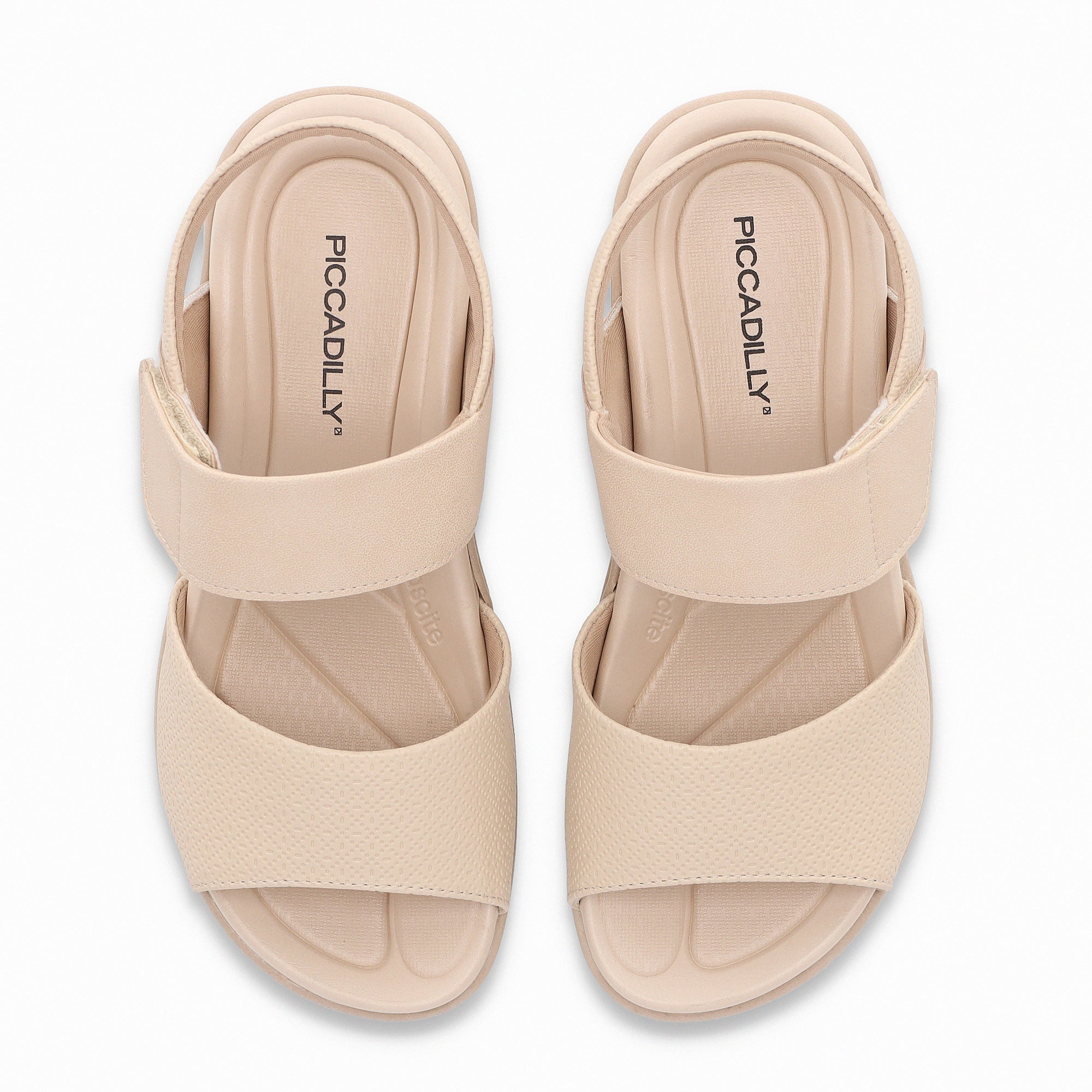 Sandalia Mujer Café Fascitis Anabela 320 Piccadilly