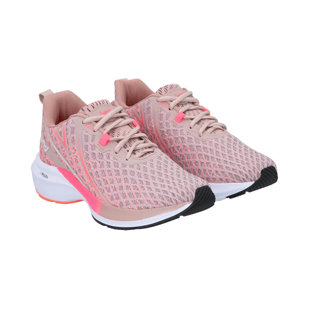 Zapatilla Mujer Grid Rosa Lynd