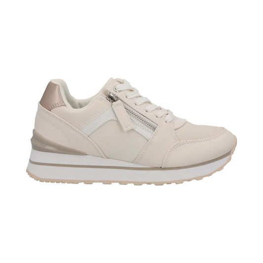 Zapatilla Urbana Mujer Beige Frida Detogni