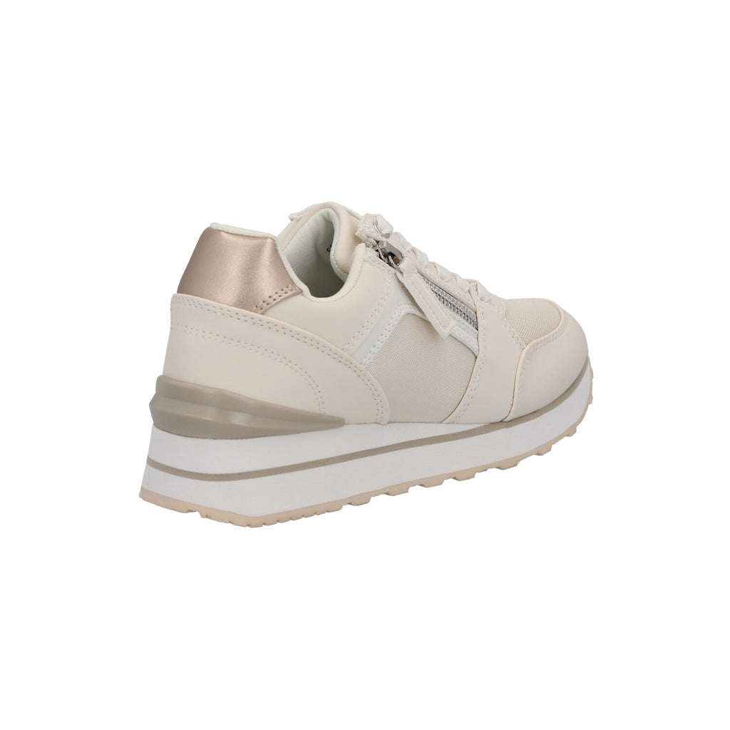 Zapatilla Urbana Mujer Beige Frida Detogni