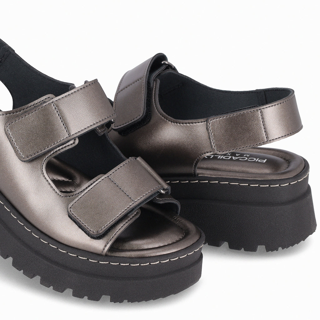 Sandalia Mujer Peltre Nathalia Piccadilly