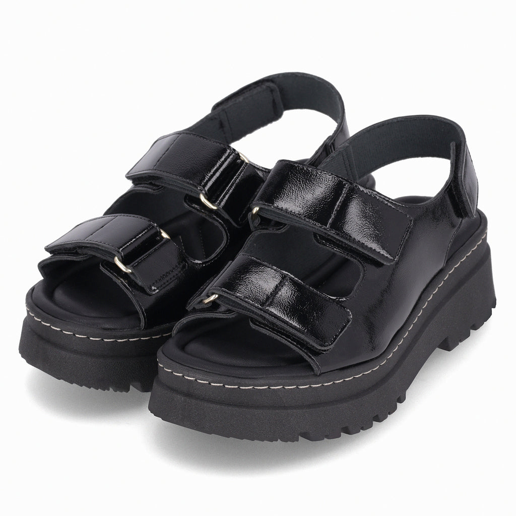 Sandalia Mujer Negro Nathalia Piccadilly