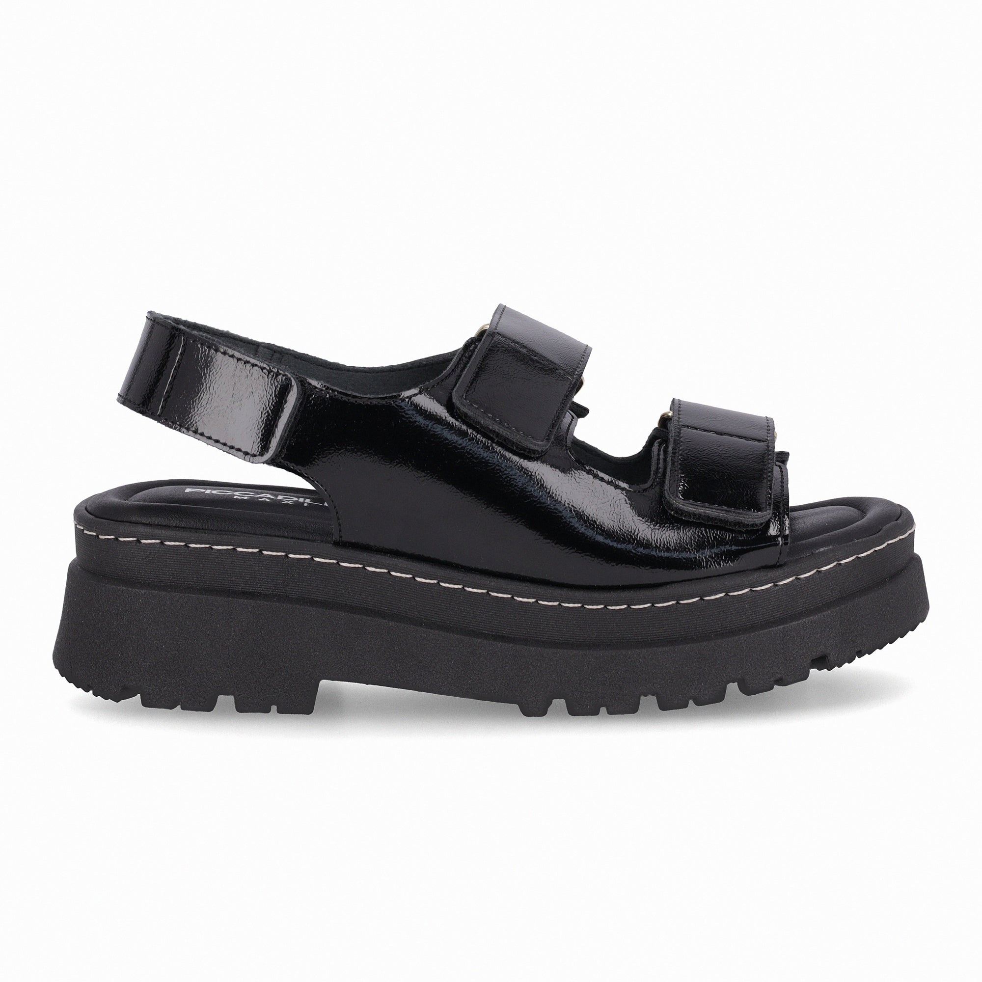 Sandalia Mujer Negro Nathalia Piccadilly