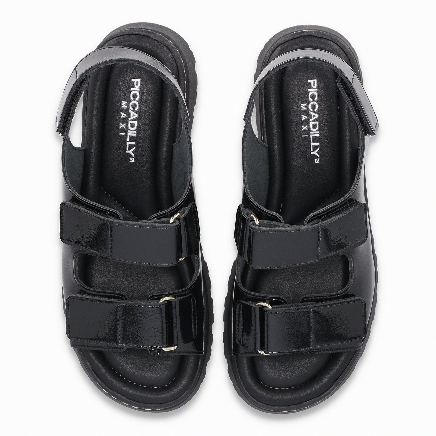 Sandalia Mujer Negro Nathalia Piccadilly