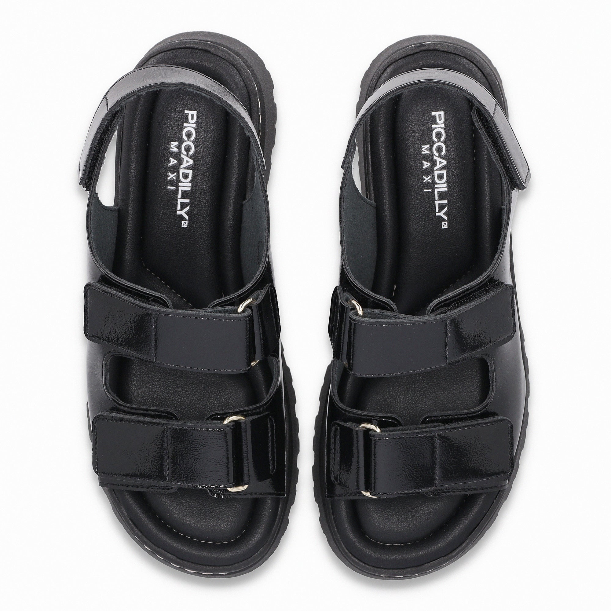 Sandalia Mujer Negro Nathalia Piccadilly