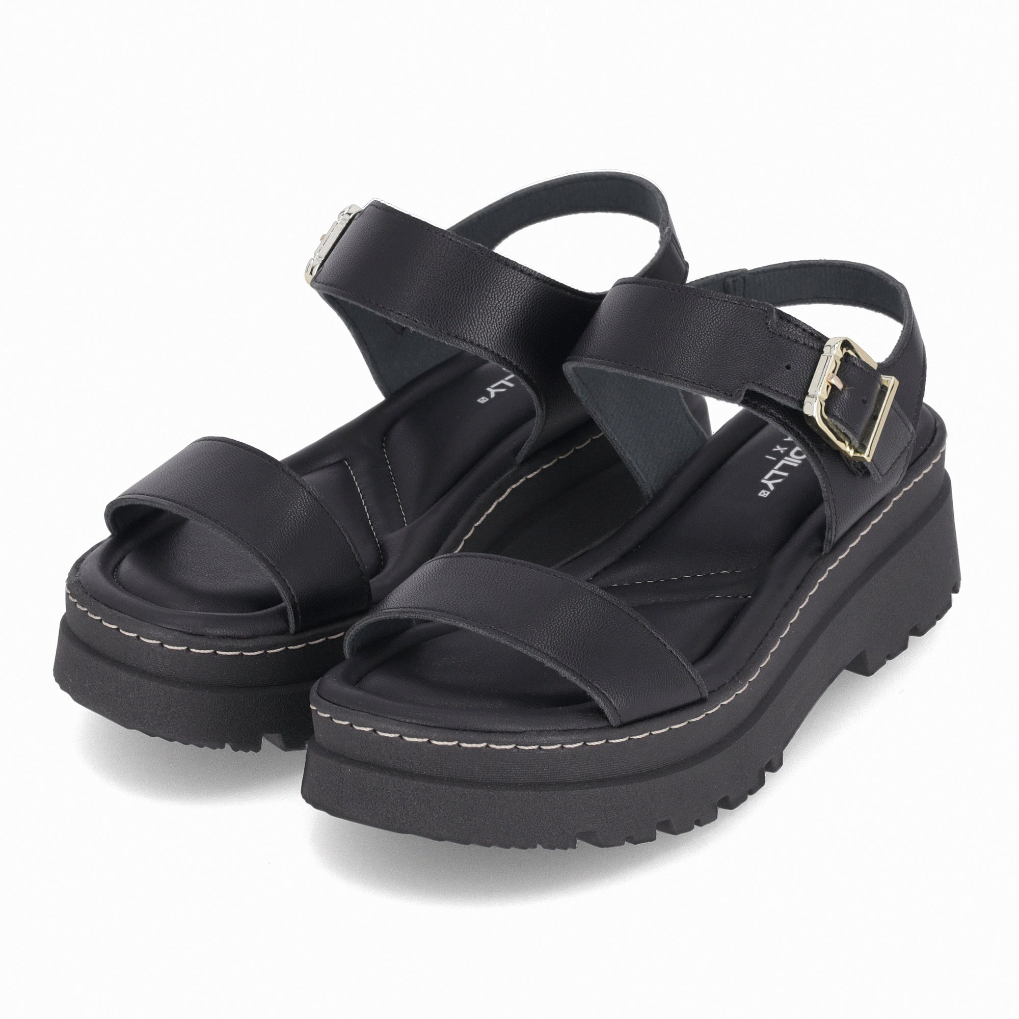 Sandalia Mujer Negro Nathalia 402  Piccadilly