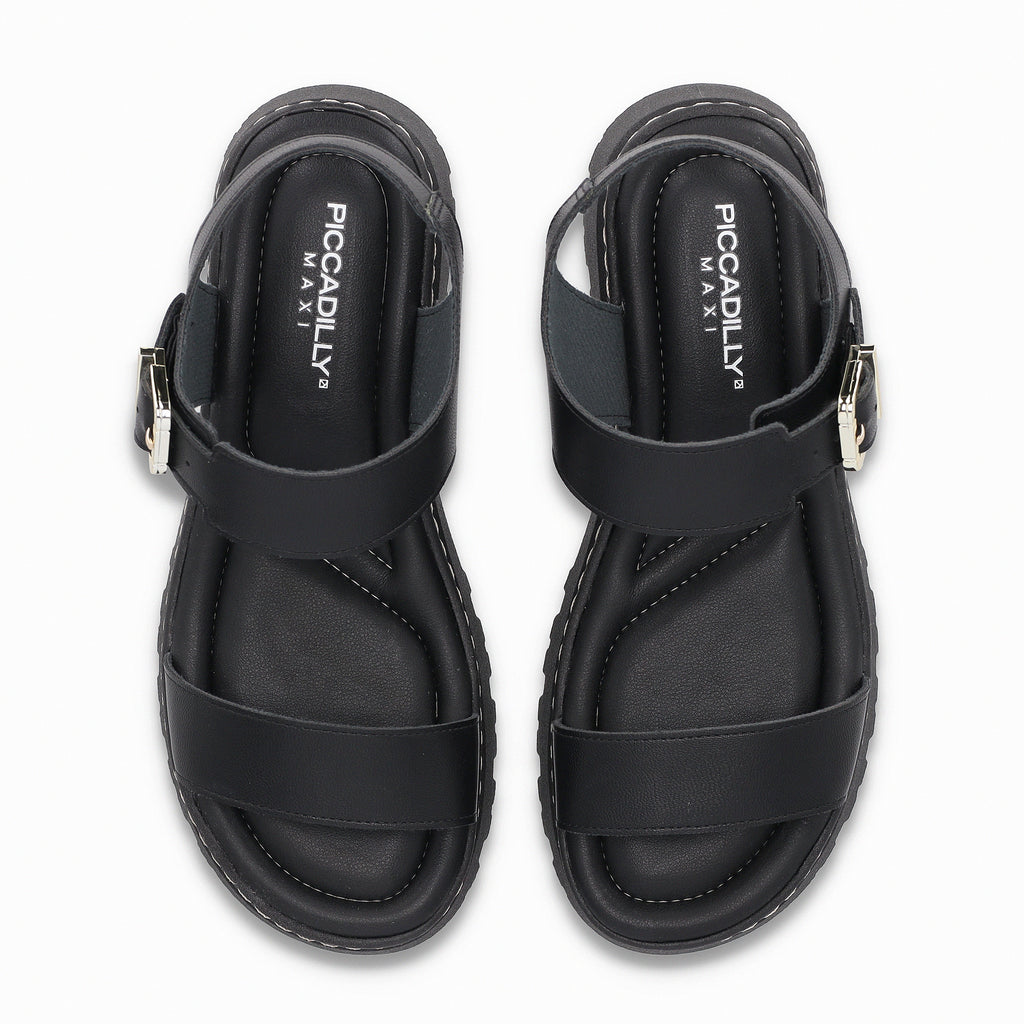 Sandalia Mujer Negro Nathalia 402  Piccadilly