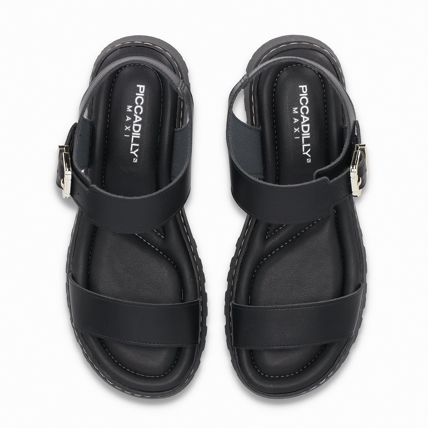 Sandalia Mujer Negro Nathalia 402  Piccadilly