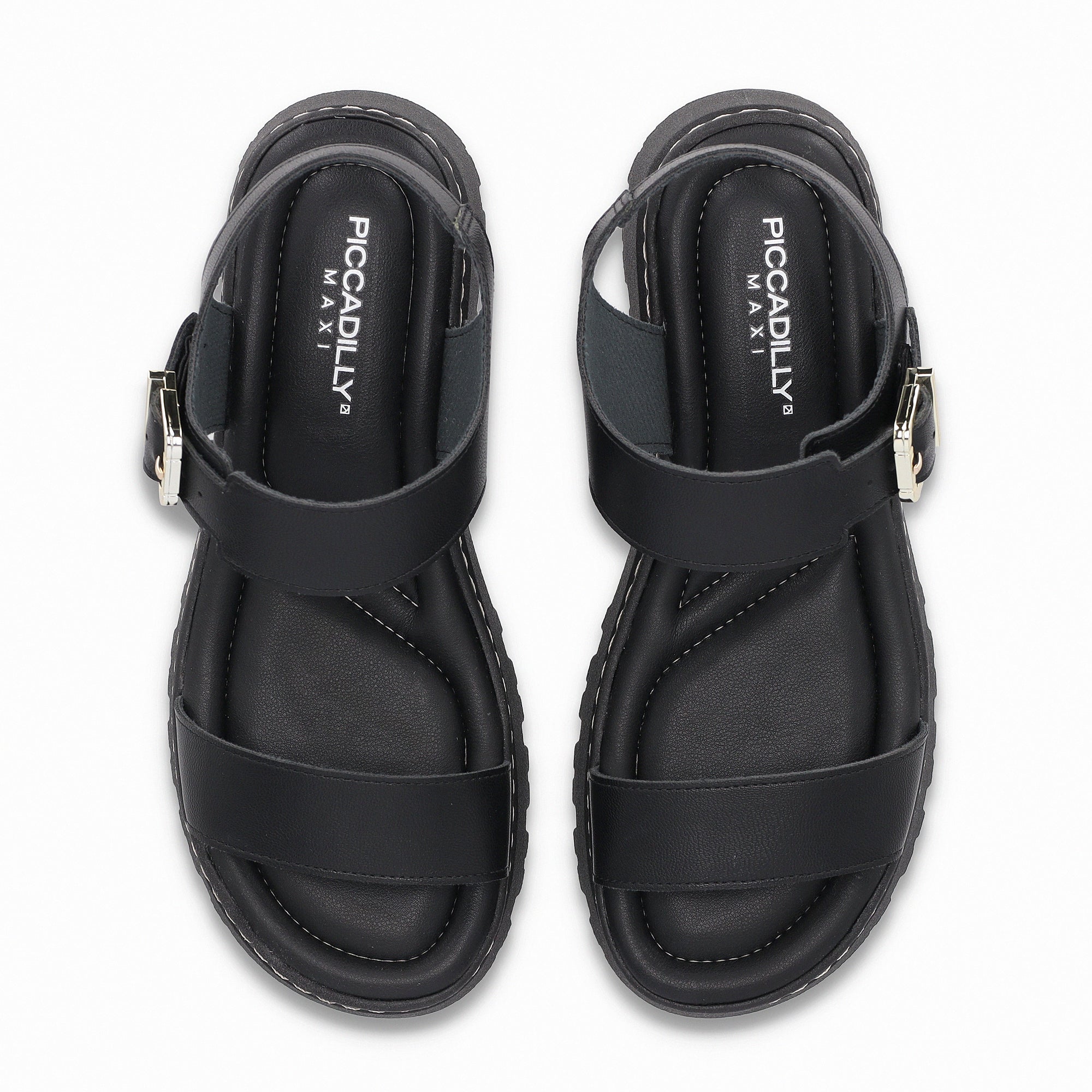 Sandalia Mujer Negro Nathalia 402  Piccadilly