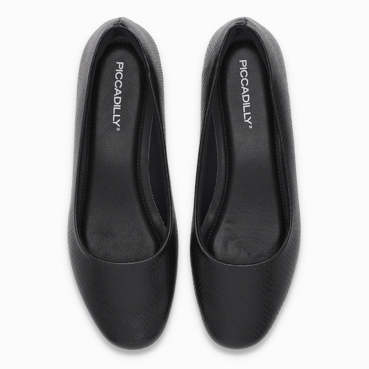 Ballerina Mujer Negro/Snake Raquel Piccadilly