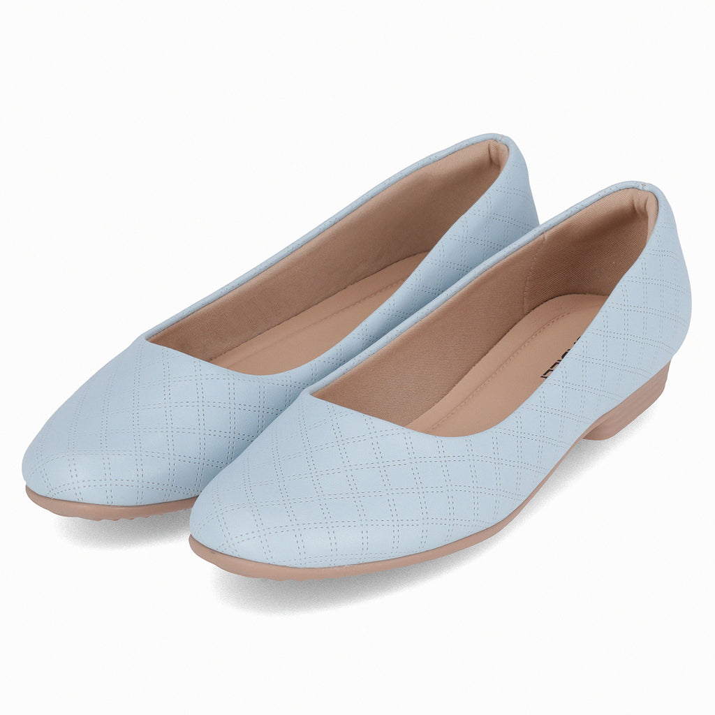 Ballerina Mujer Celeste/Snake Raquel Piccadilly