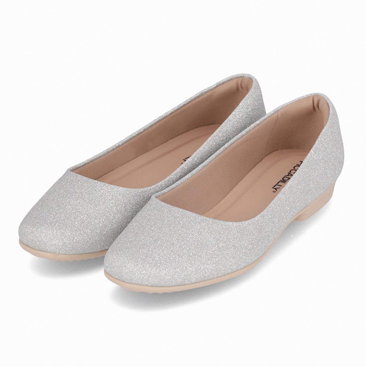 Ballerina Mujer Plata/Glitter Raquel Piccadilly