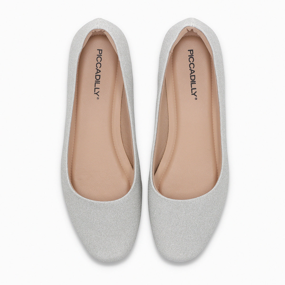 Ballerina Mujer Plata/Glitter Raquel Piccadilly