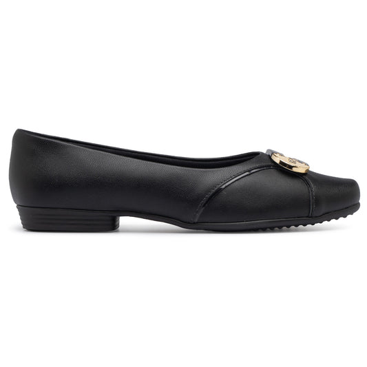 Zapato Mujer Negro/Dorado Raquel Piccadilly