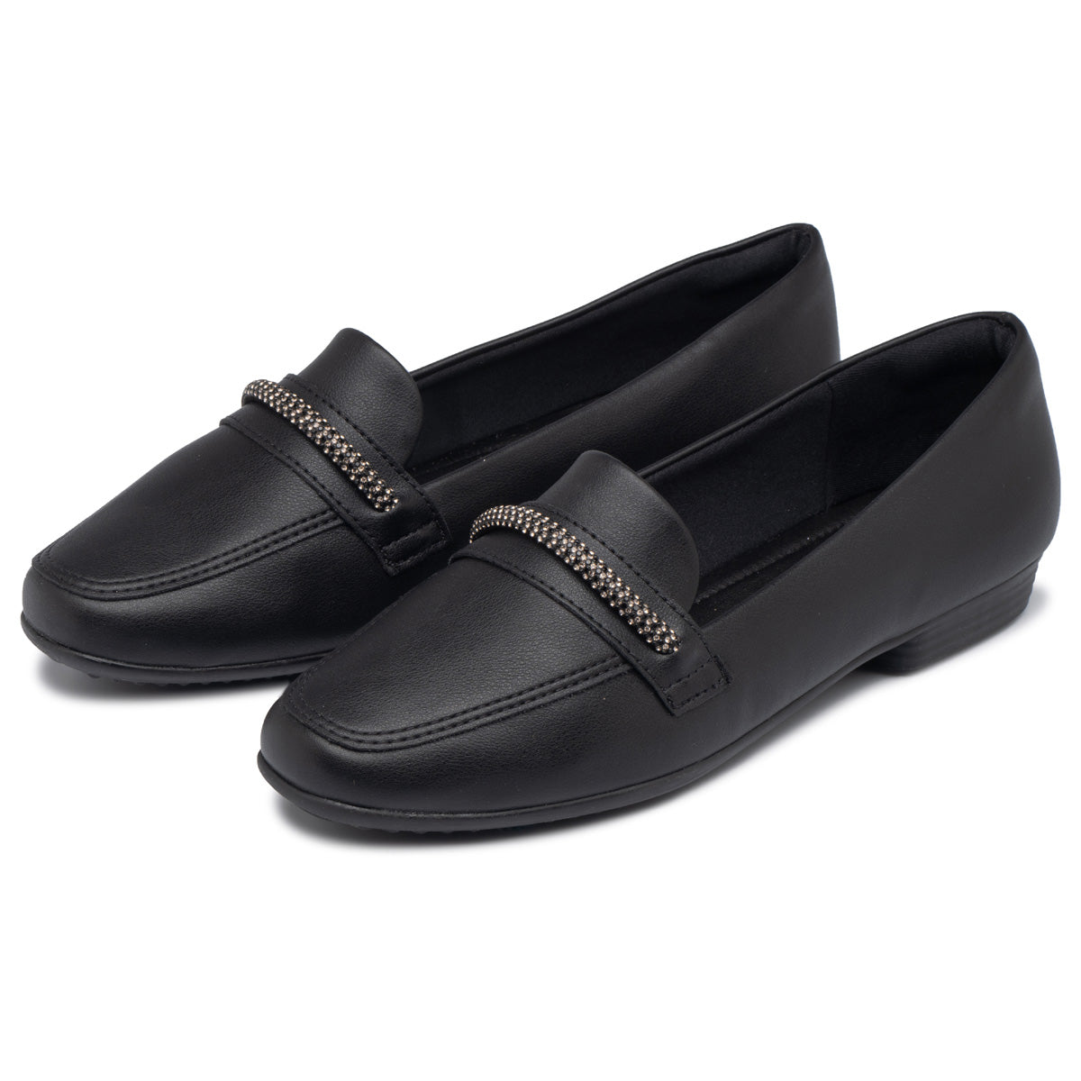 Mocasin Mujer Negro Raquel Piccadilly