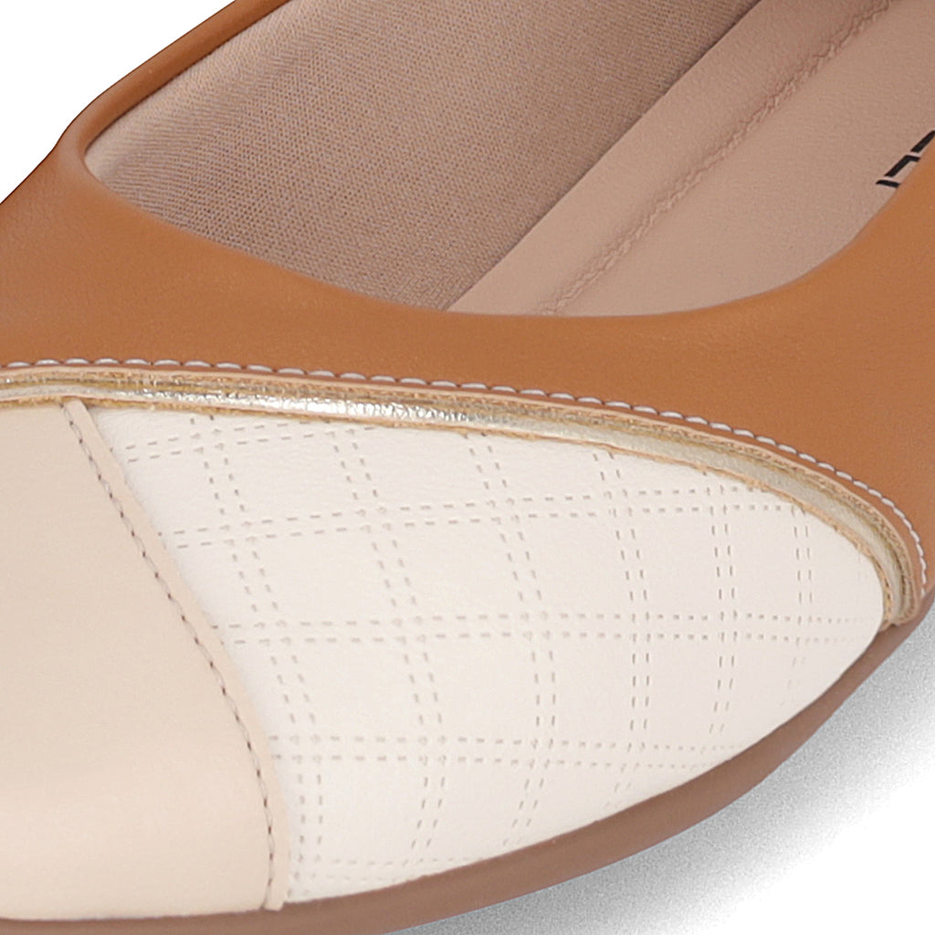 Ballerina Mujer Nude/Ocre Raquel Piccadilly