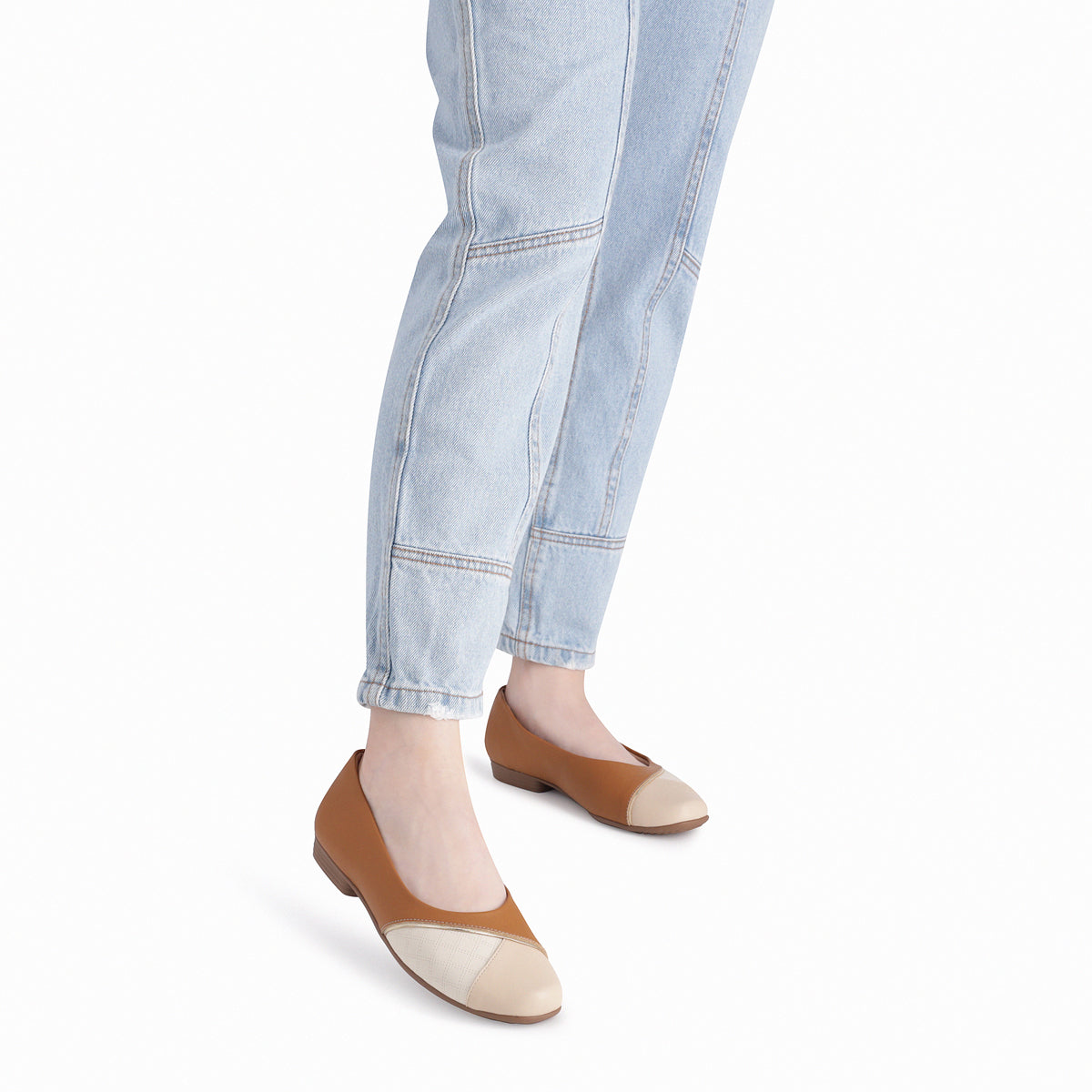 Ballerina Mujer Nude/Ocre Raquel Piccadilly