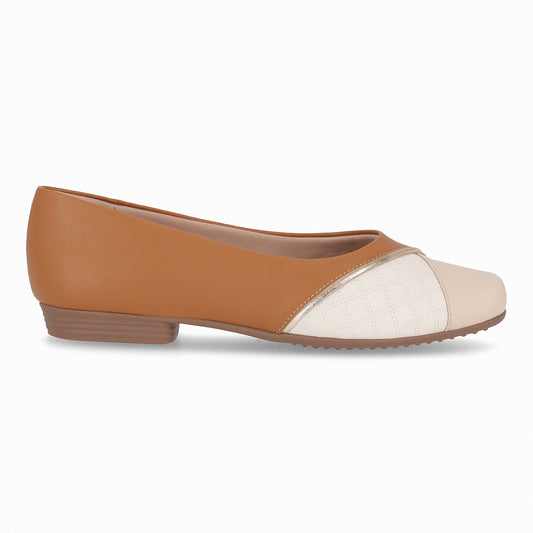 Ballerina Mujer Nude/Ocre Raquel Piccadilly