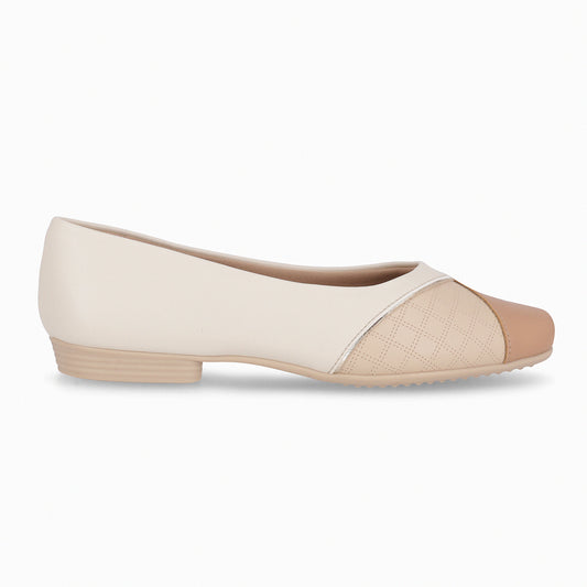 Ballerina Mujer Nude/Café Raquel Piccadilly