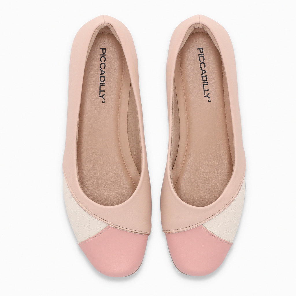 Ballerina Mujer Rosado/Blanco Raquel Piccadilly