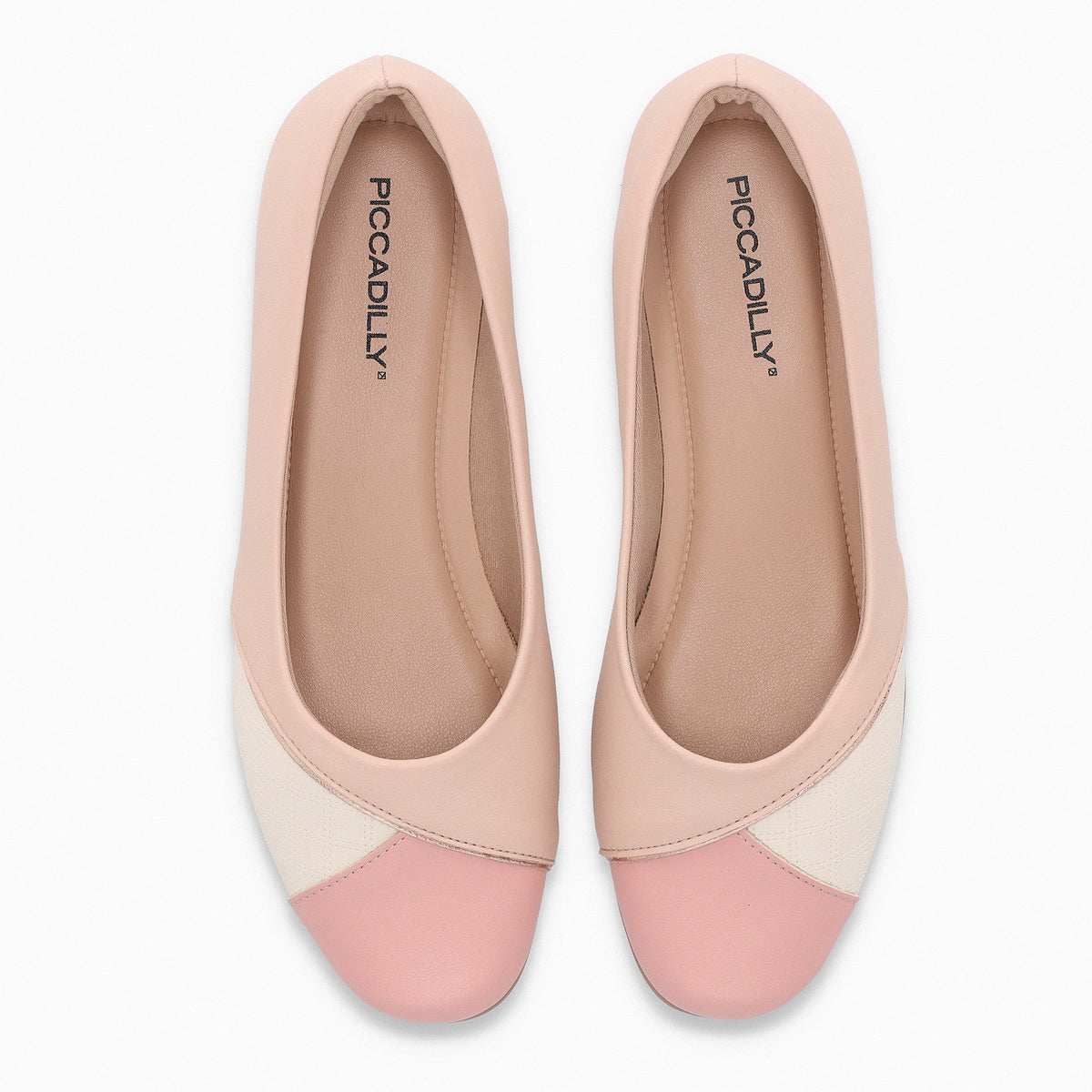 Ballerina Mujer Rosado/Blanco Raquel Piccadilly