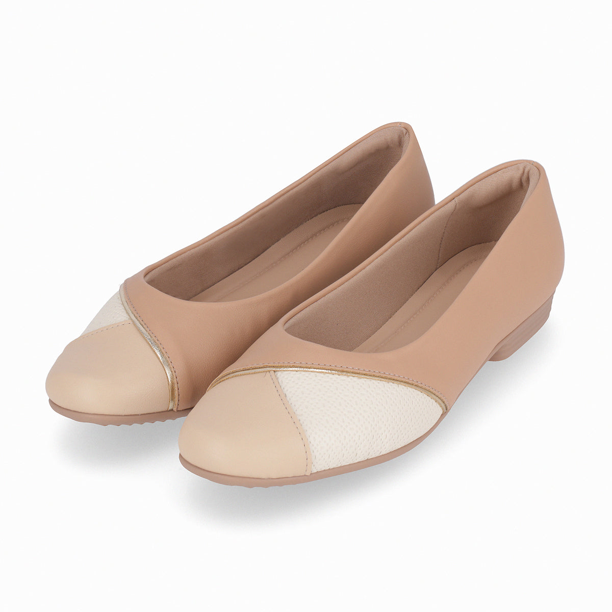 Ballerina Mujer Nude/Crema Raquel Piccadilly