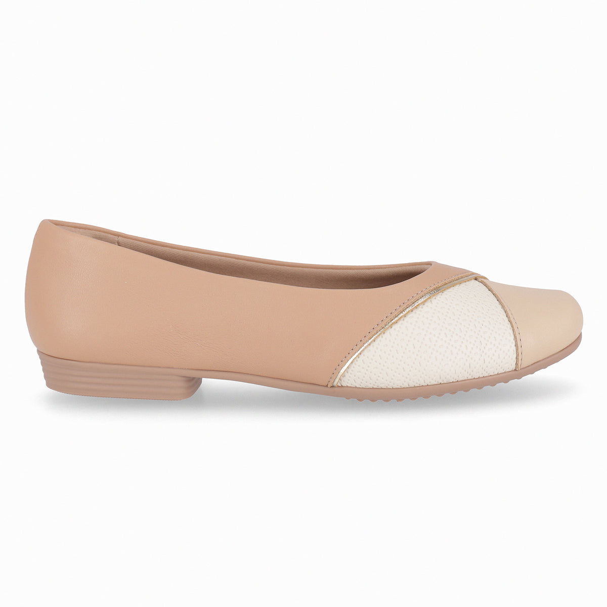 Ballerina Mujer Nude/Crema Raquel Piccadilly