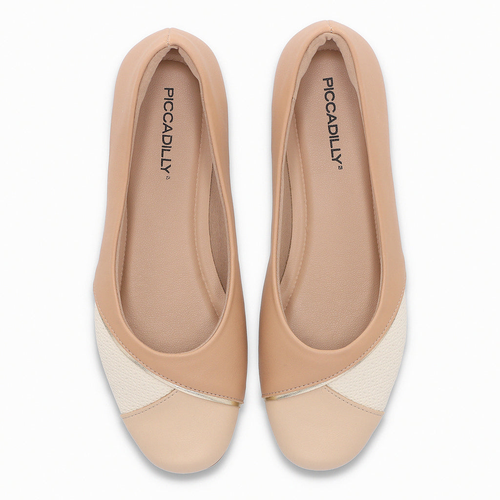 Ballerina Mujer Nude/Crema Raquel Piccadilly