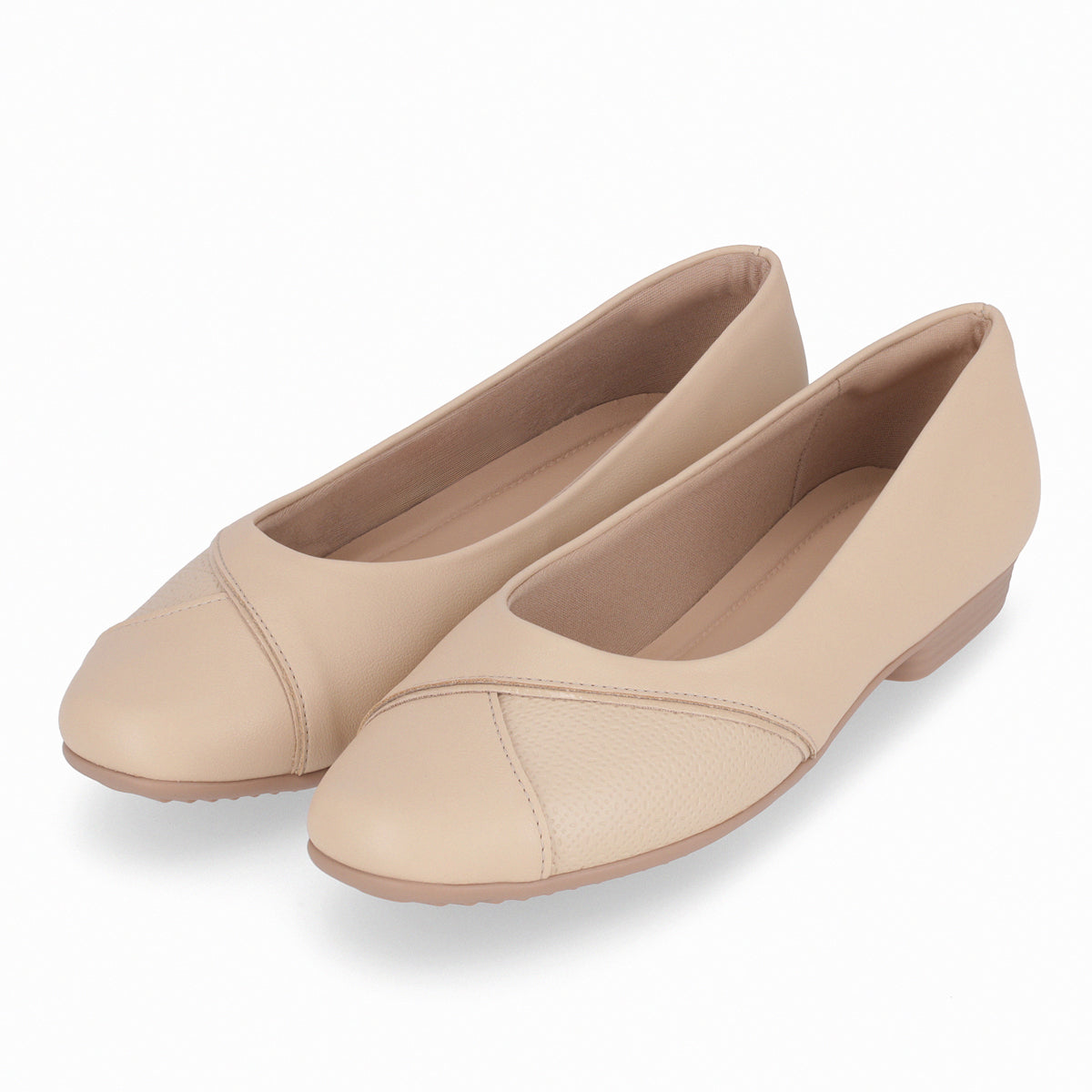 Ballerina Mujer Beige Raquel Piccadilly