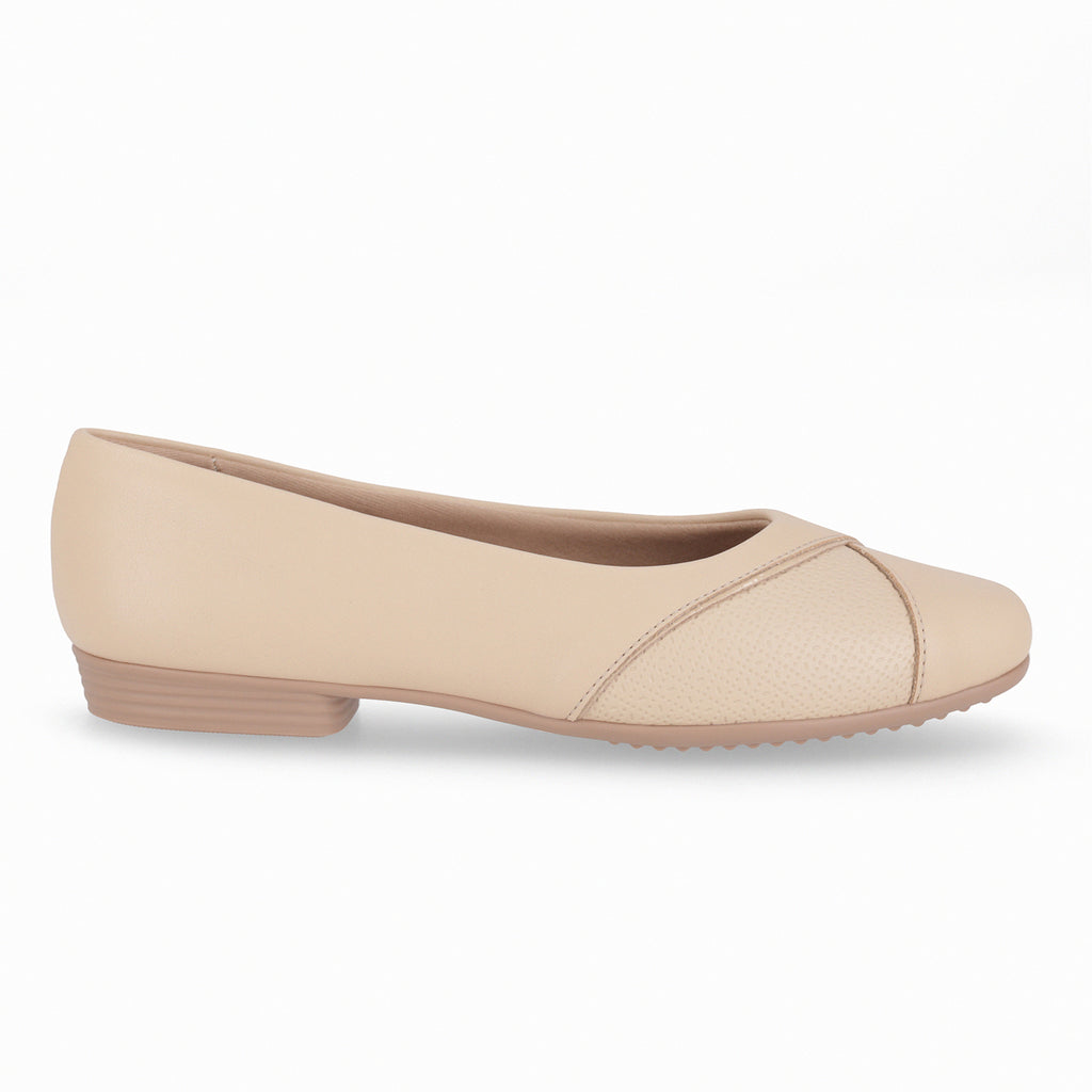 Ballerina Mujer Beige Raquel Piccadilly