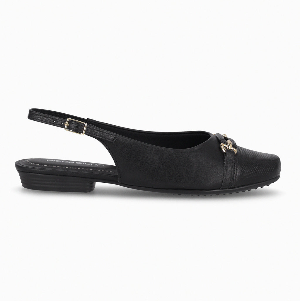 Ballerina Mujer  Negro Raquel 517 Piccadilly