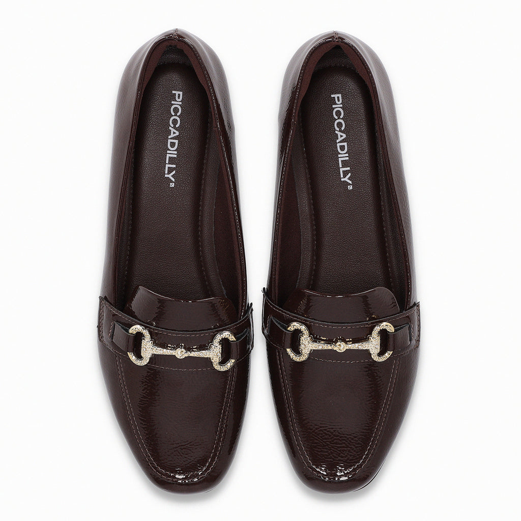 Mocasin Mujer Chocolate Raquel Piccadilly
