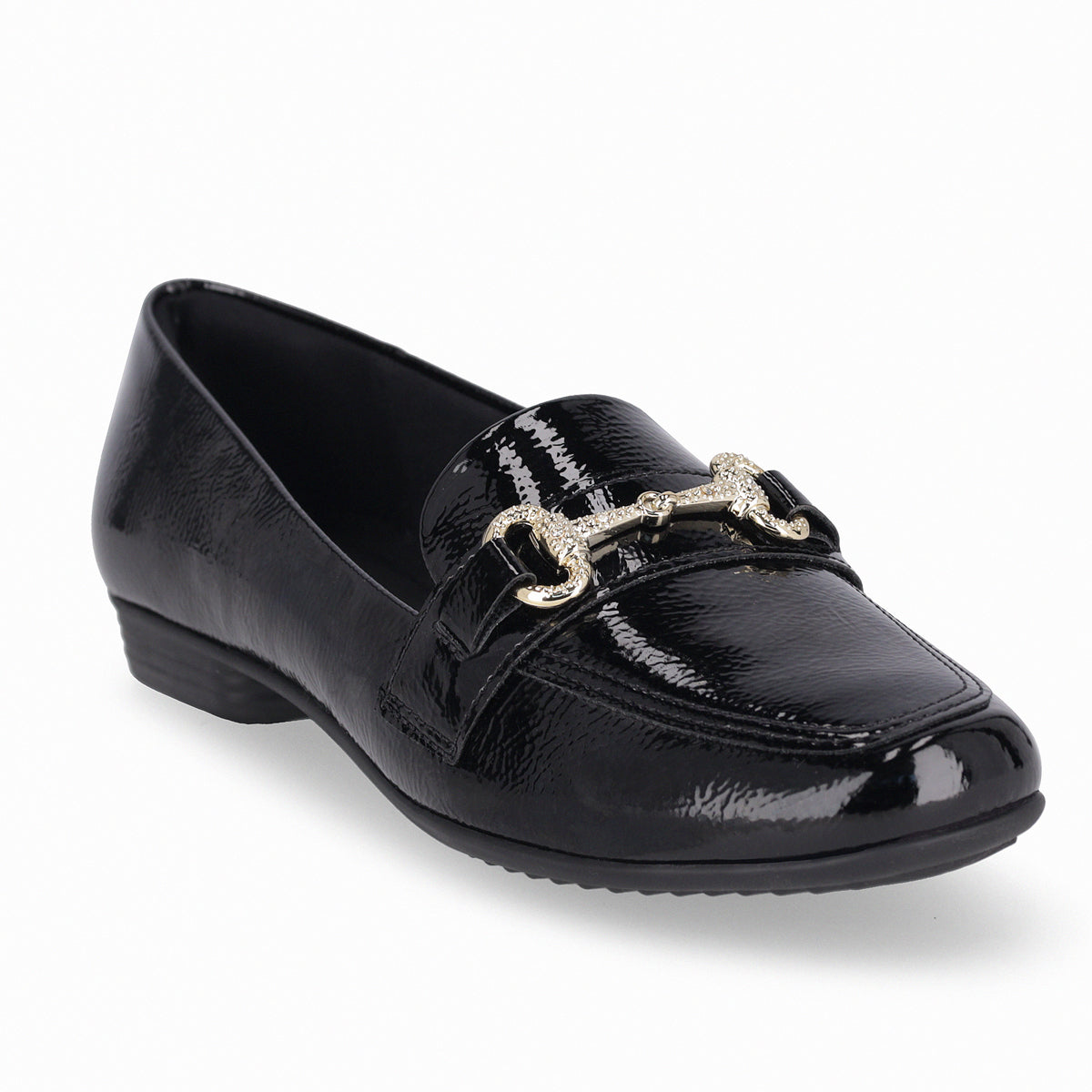 Mocasin Mujer Negro/Charol Raquel Piccadilly